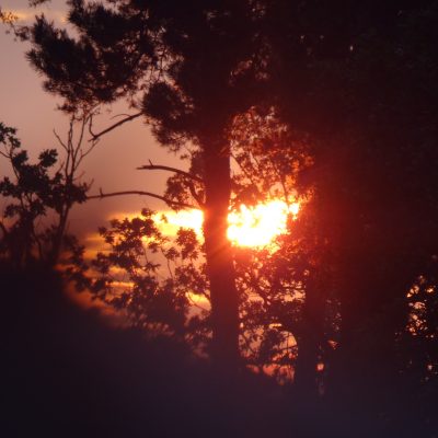 Zonsondergang, Soesterduinen